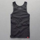 2020 Men Summer Fashion Japan Style Cotton Solid Color Round Neck Sleeveless Sport Running Vest Male Casual Minimalism Tank Tops