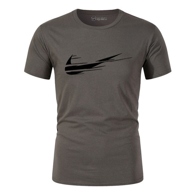 2021 Best Selling Men's and women's Sports Round Neck Short Sleeve T-shirt Top